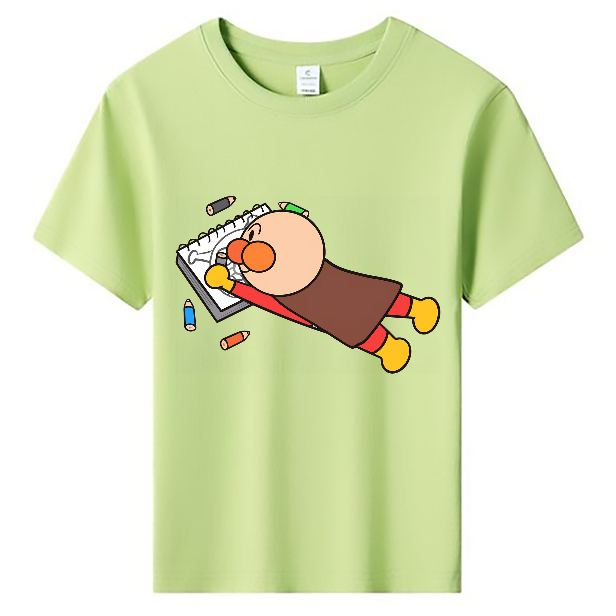 （画像用） アンパンマン Anpanman 綿100％キッズTシャツ（フロントプリント）